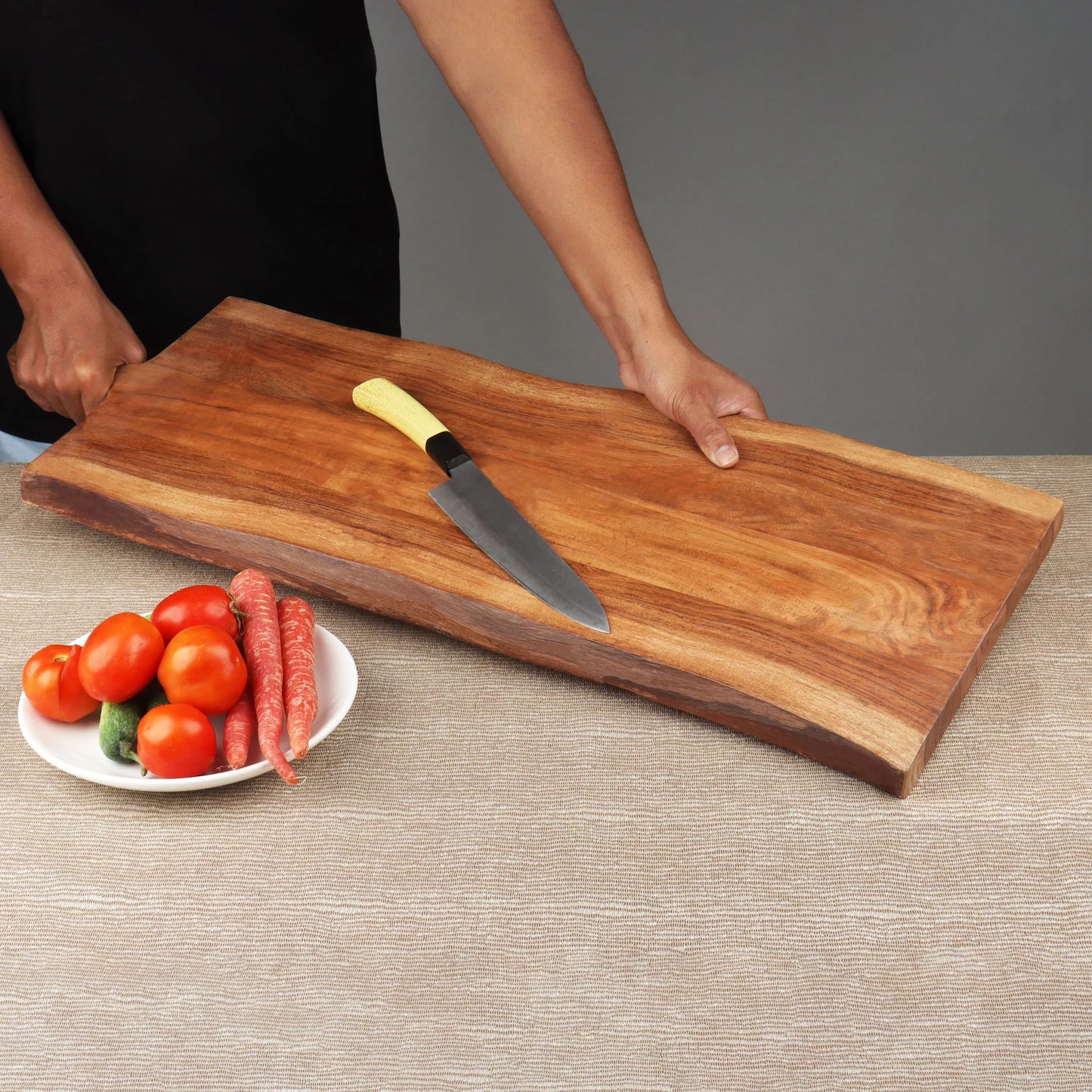 Live Edge Wood Chopping Board