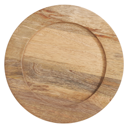 Wood Charger-13" Round - Natural