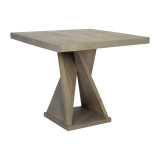 Grey Wood Dining/Foyer Table  32"W  x 29"H