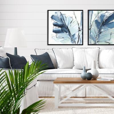 "Luxe Banana Leaf I"