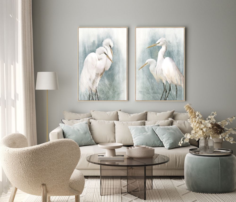 "Misty Egret"