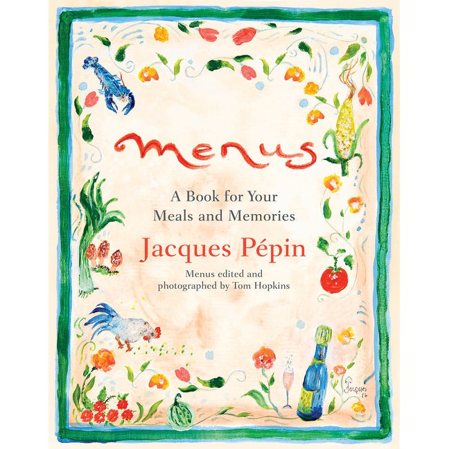 Menus: A Book for Your Meals and Memories. Hardcover