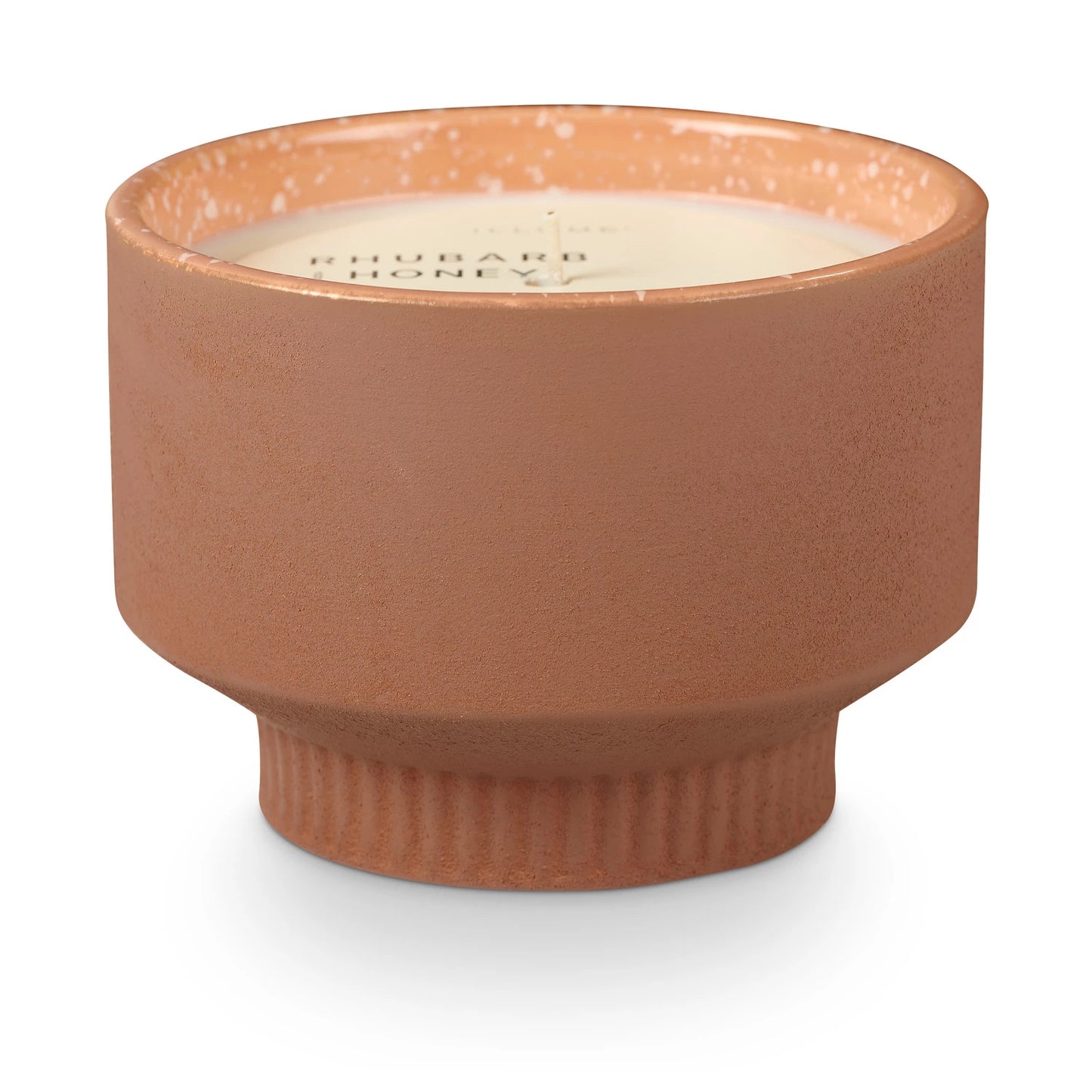 Rhubarb & Honey Verde Ceramic Candle