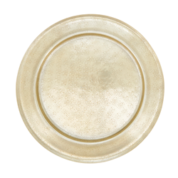 Aluminum Round Rim Charger-13" Round - Gold