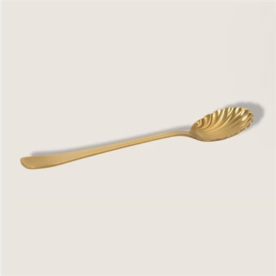 SET OF 4  SPOONS GOLD IN GIFT PACK