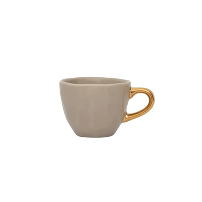 STONEWARE ESPRESSO CUP GRAY MORN